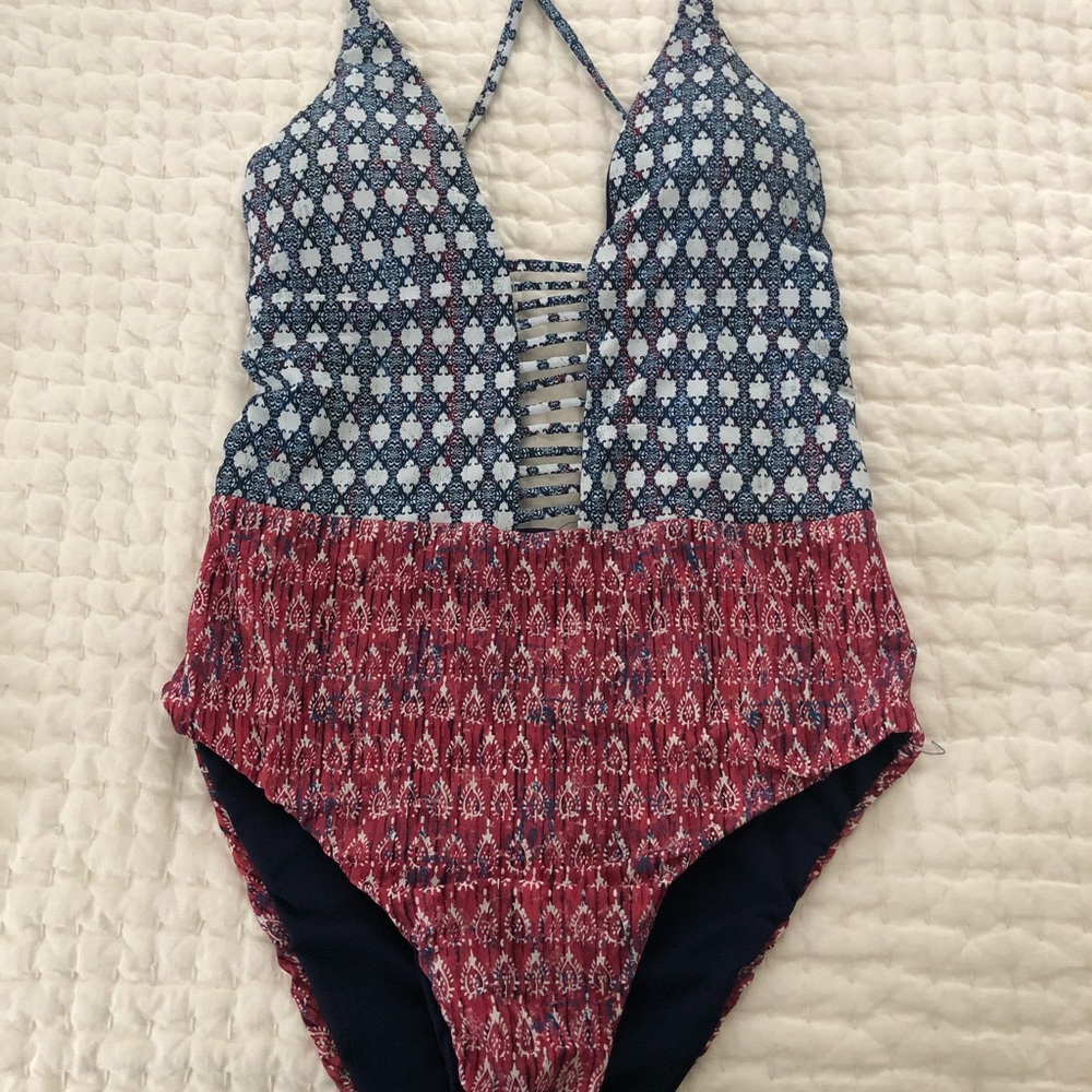 Cross Back- one piece swimsuit